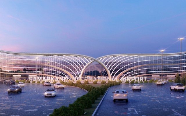 Samarkand International Airport Design Project